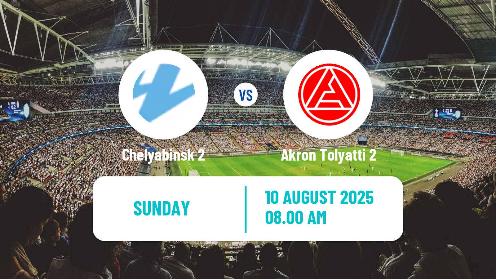 Football  FNL 2 Division B Group 4 Chelyabinsk 2 - Akron Tolyatti 2