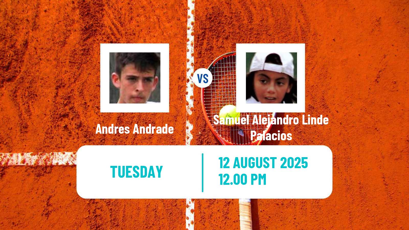 Tennis Barranquilla Challenger Men Andres Andrade - Samuel Alejandro Linde Palacios