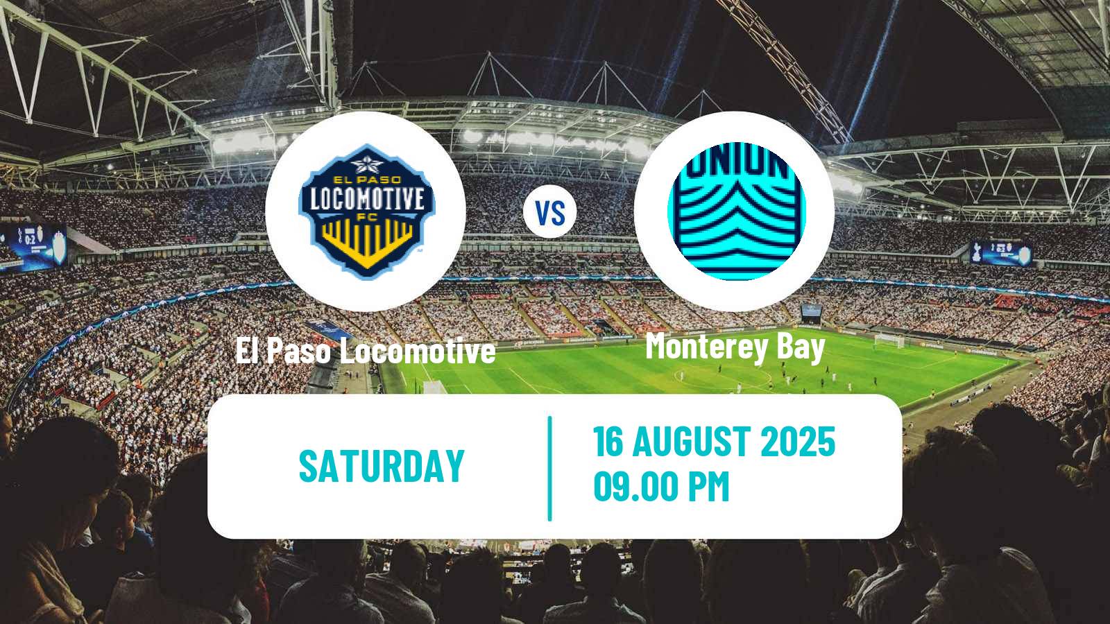 Football USL Championship El Paso Locomotive - Monterey Bay