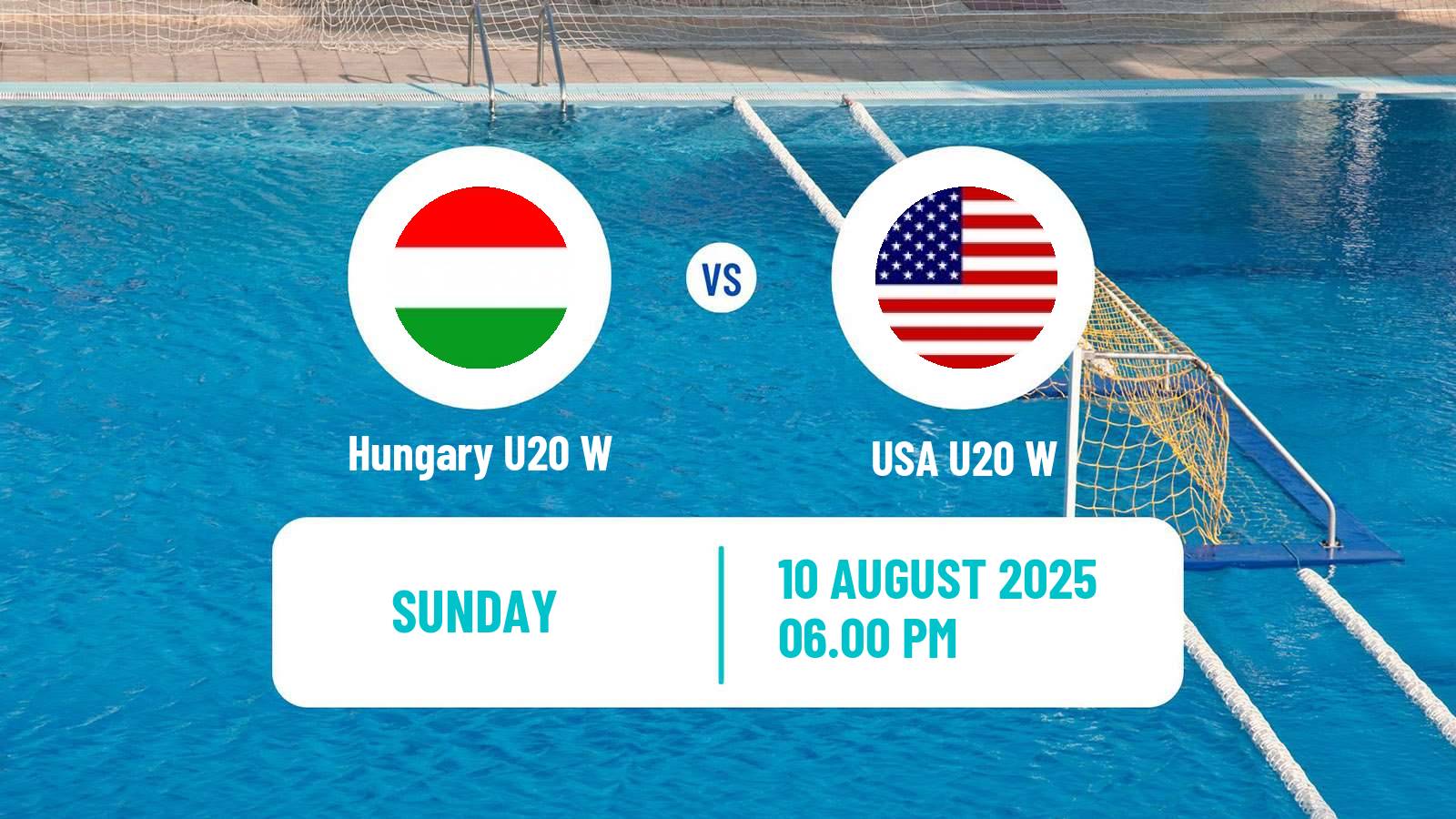 Water polo World Championship Water Polo U20 Women Hungary U20 W - USA U20 W