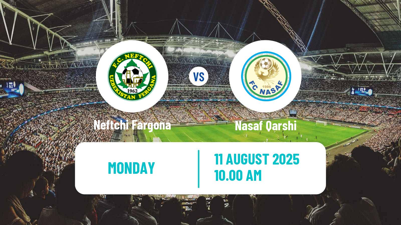 Football Uzbek League Neftchi Fargona - Nasaf Qarshi