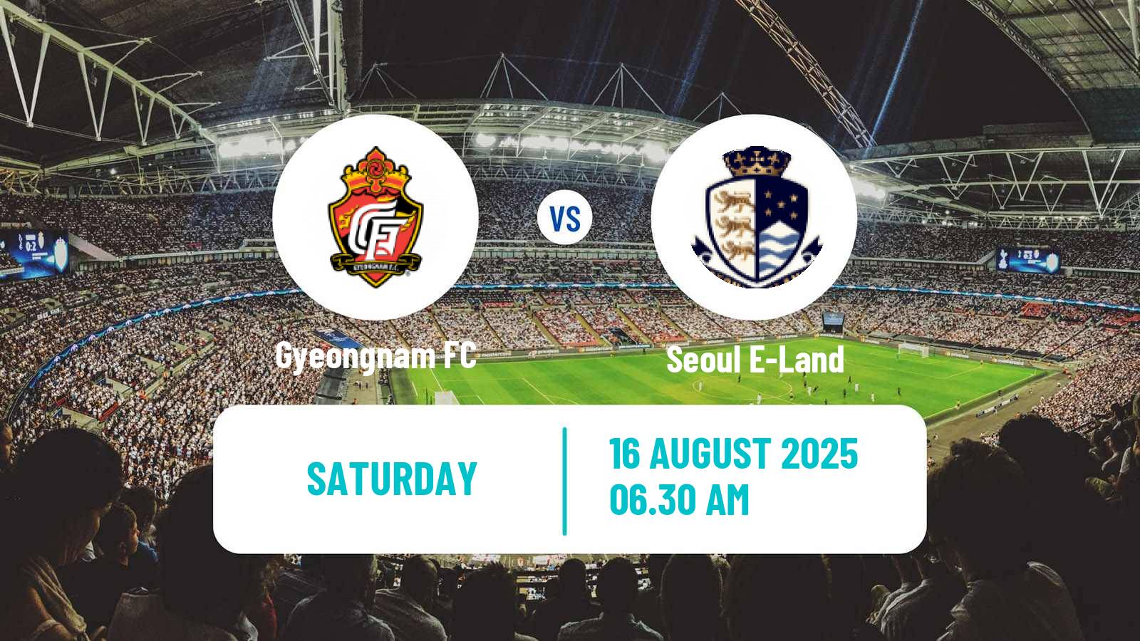 Football South Korean K-League 2 Gyeongnam - Seoul E-Land