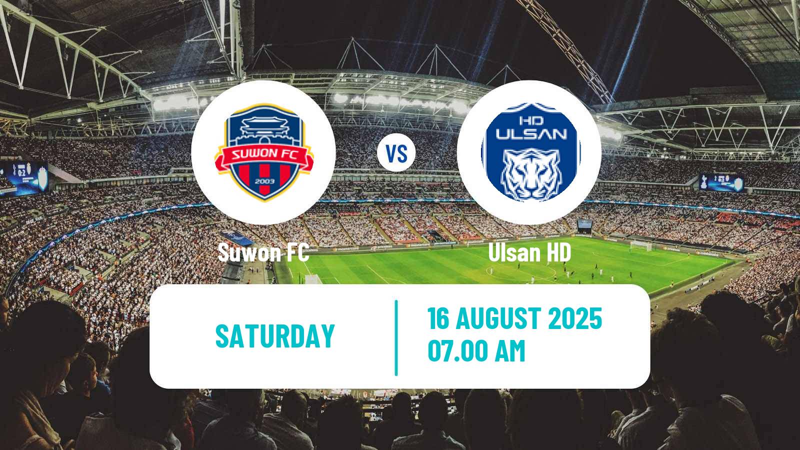 Football South Korean K-League 1 Suwon - Ulsan HD