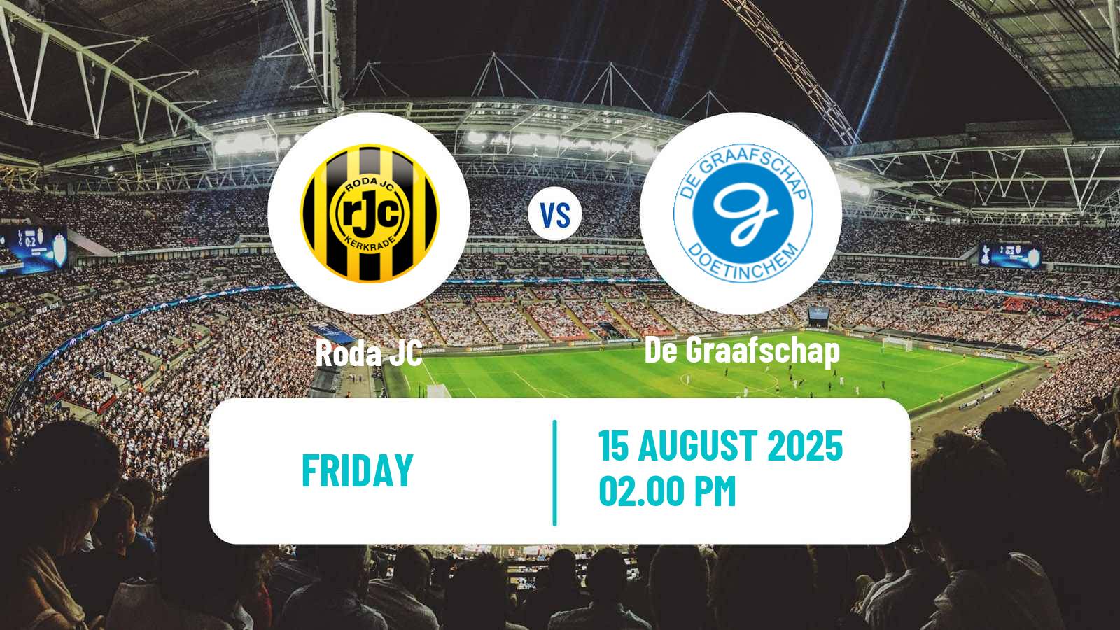 Football Dutch Eerste Divisie Roda - De Graafschap