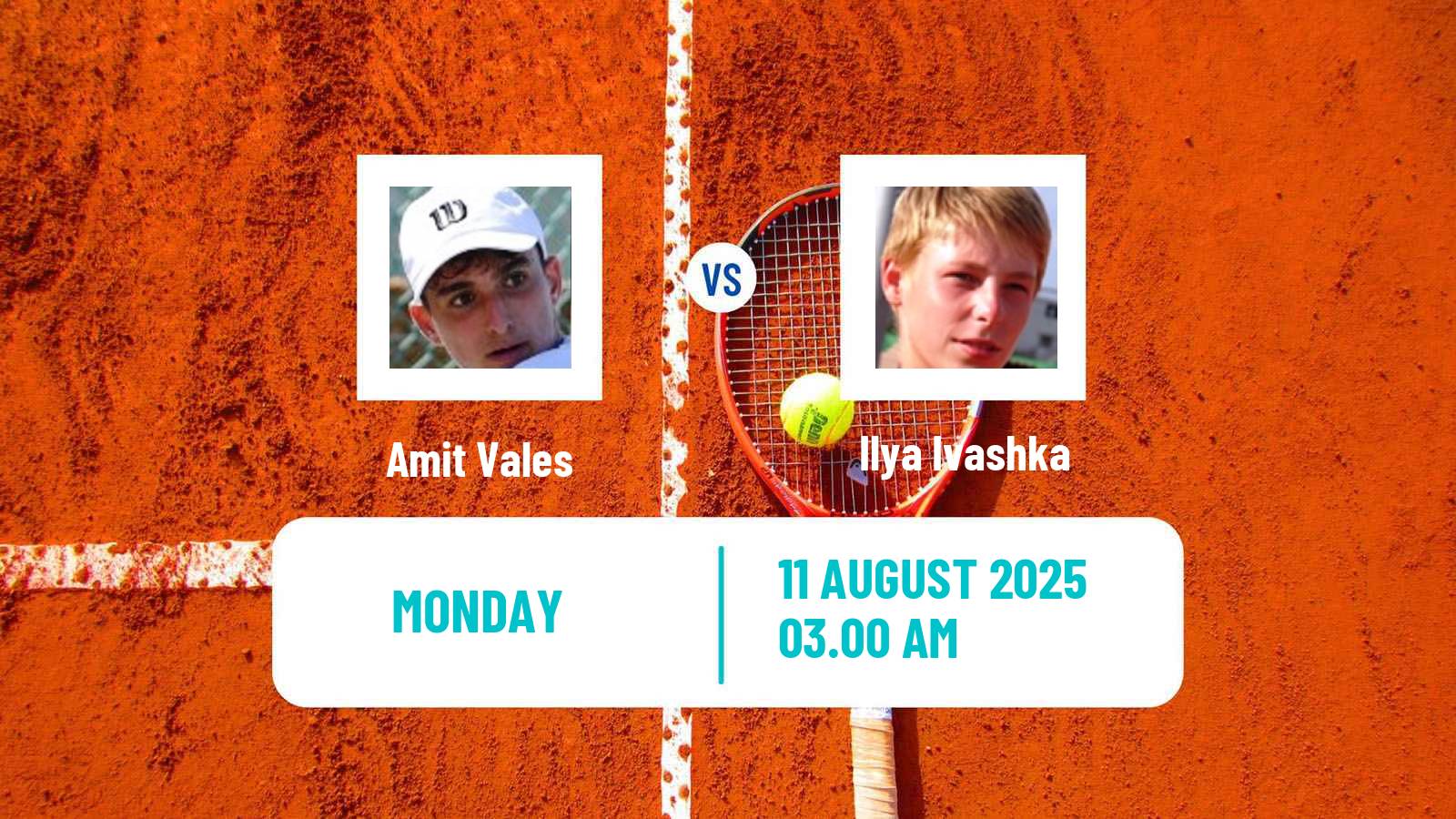 Tennis Hersonissos 3 Challenger Men Amit Vales - Ilya Ivashka