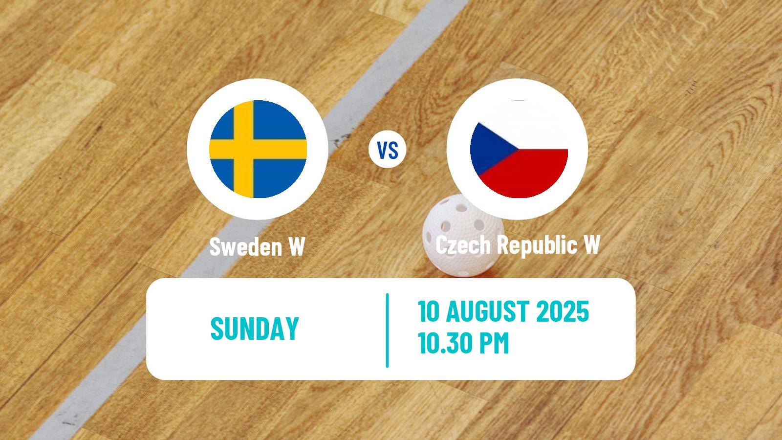 Floorball World Games Floorball Women Sweden W - Czech Republic W