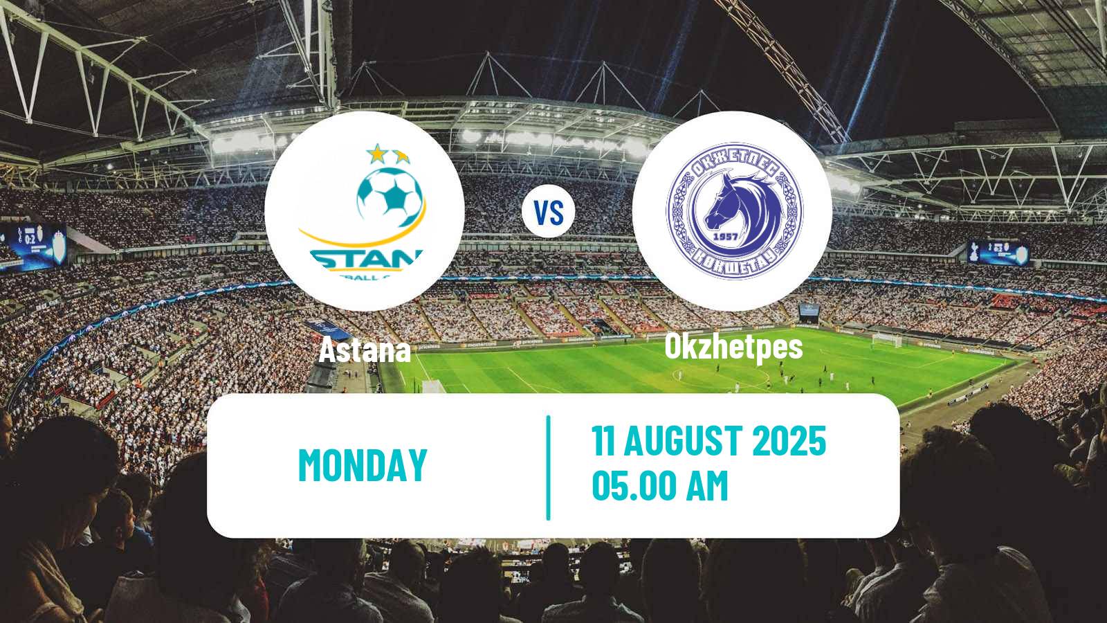 Football Kazakh League Women Astana - Okzhetpes