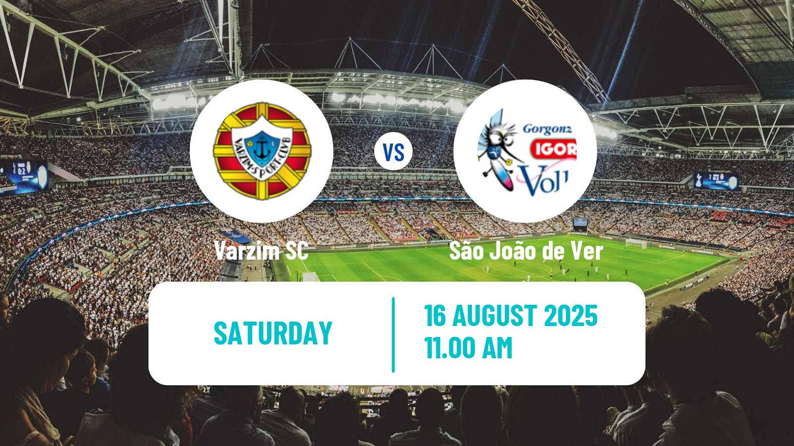 Football Portuguese Liga 3 Varzim - São João de Ver