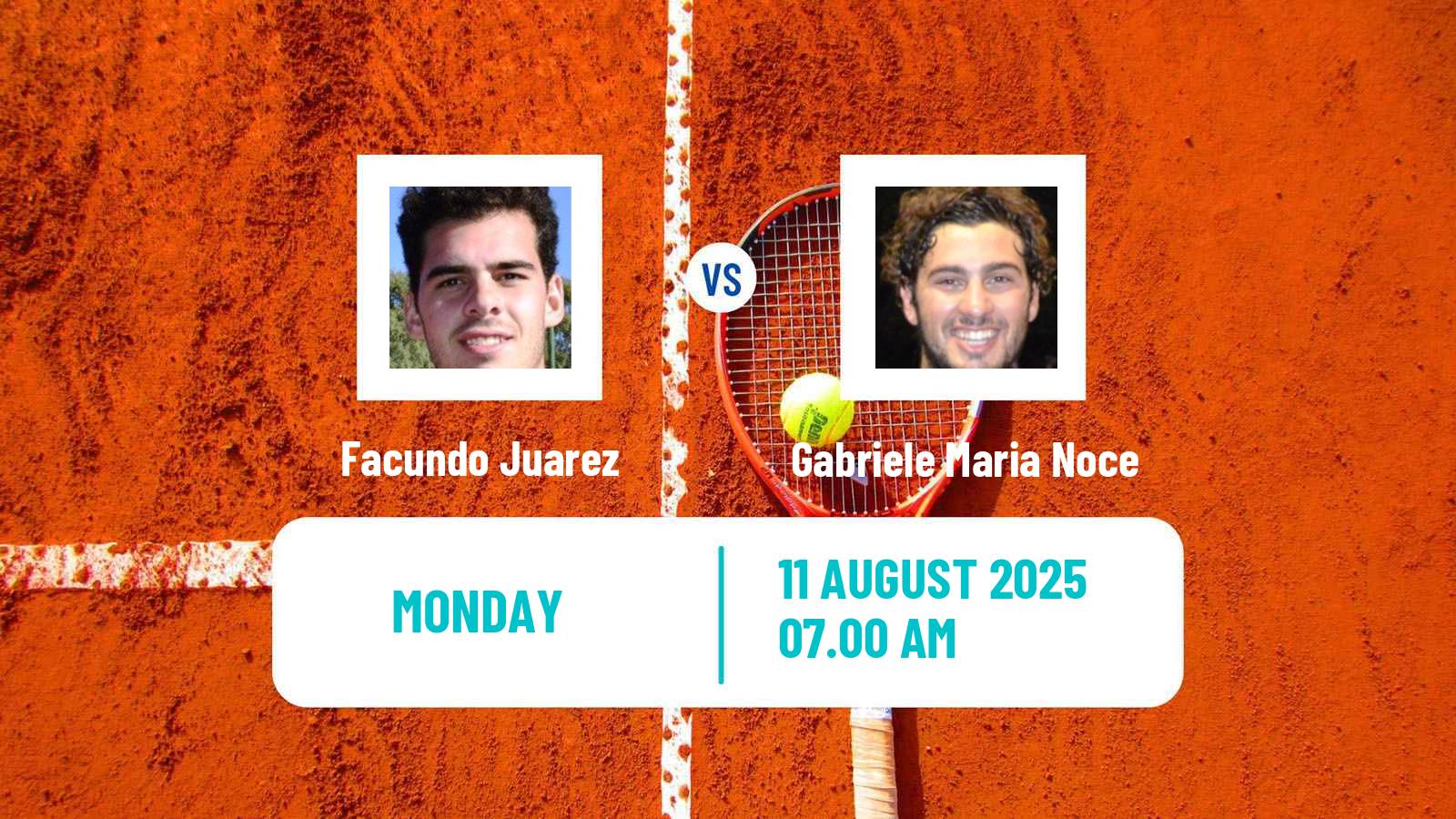 Tennis Todi Challenger Men Facundo Juarez - Gabriele Maria Noce