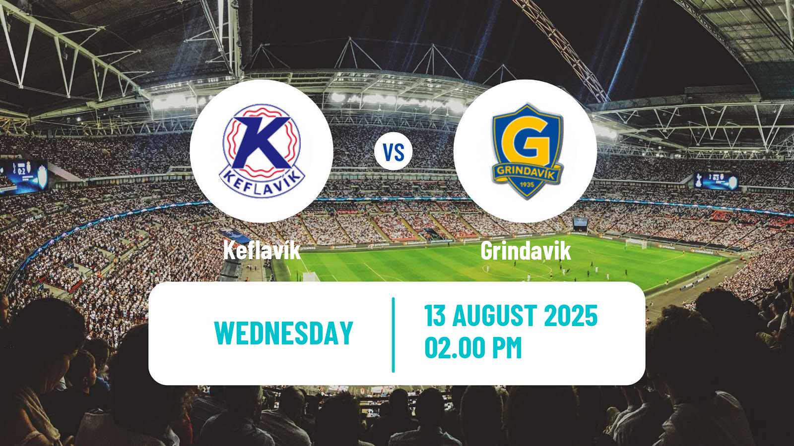 Football Icelandic Lengjudeildin Keflavík - Grindavik