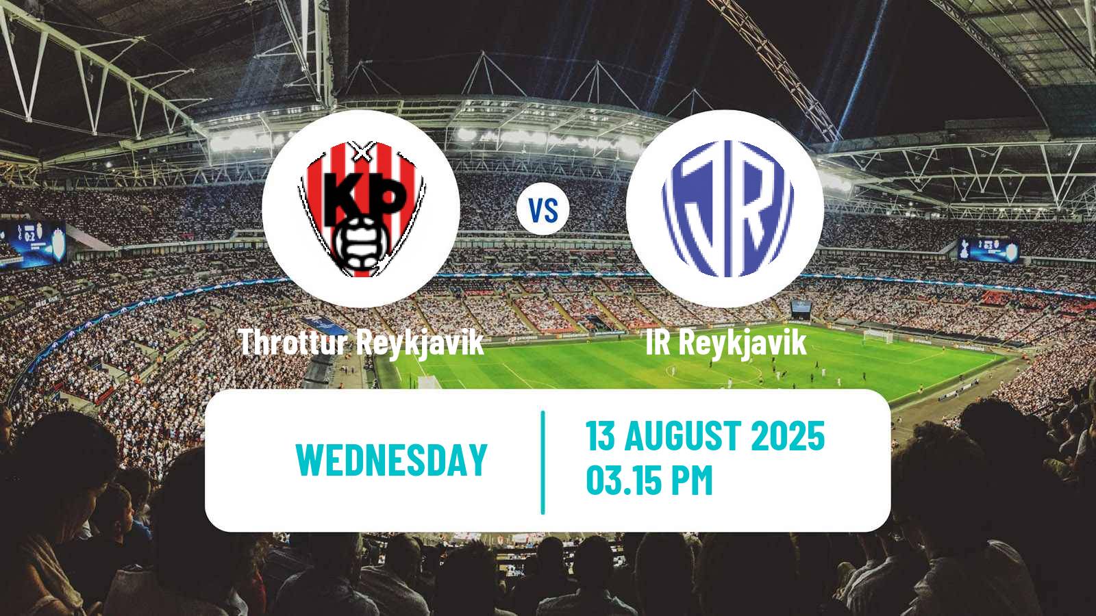 Football Icelandic Lengjudeildin Throttur Reykjavik - IR Reykjavik