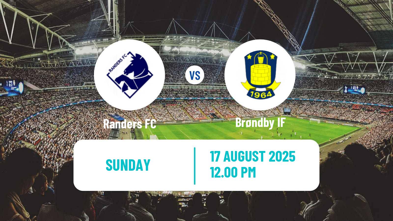 Football Danish Superliga Randers FC - Brøndby