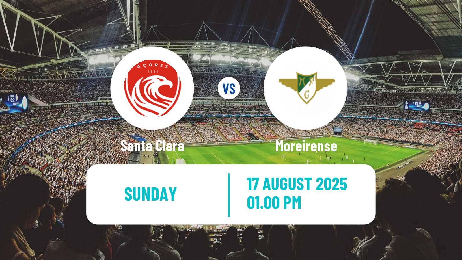 Football Liga Portugal Santa Clara - Moreirense