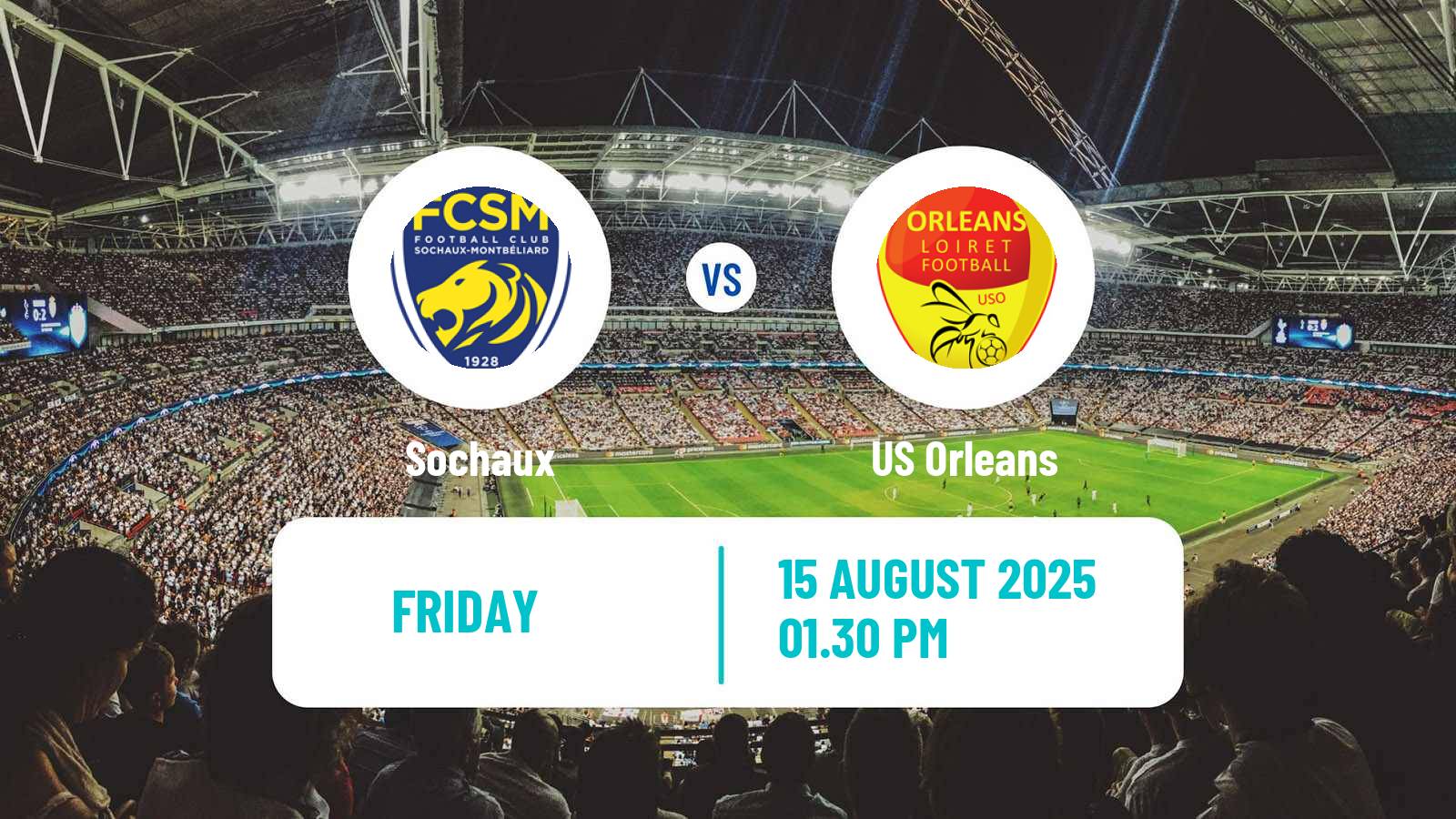 Football French National League Sochaux - Orleans