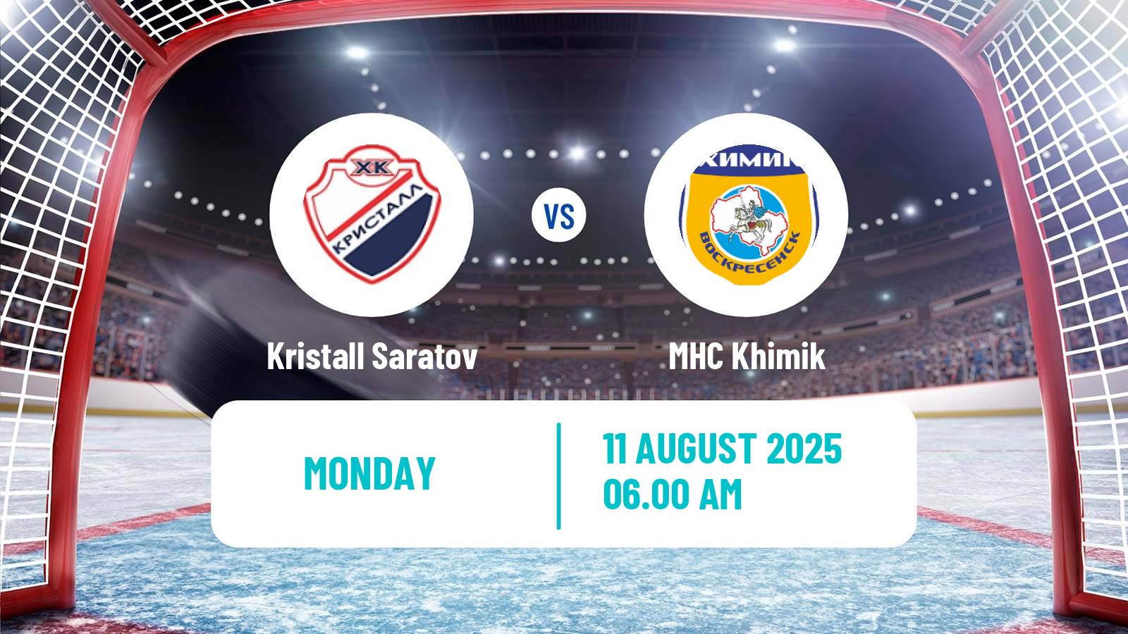 Hockey Club Friendly Ice Hockey Kristall Saratov - Khimik