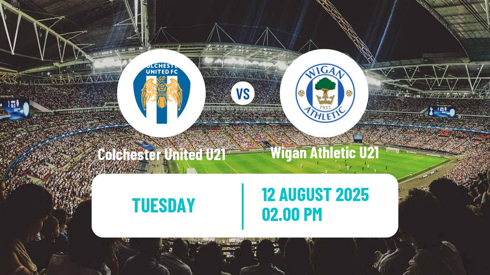 Football English Professional Development League Colchester United U21 - Wigan Athletic U21