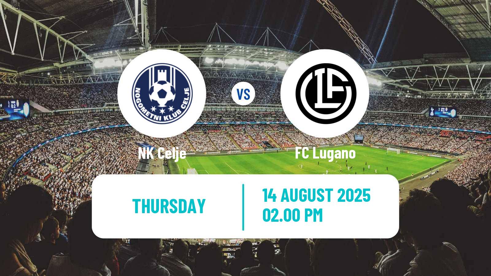 Football UEFA Europa Conference League Celje - Lugano