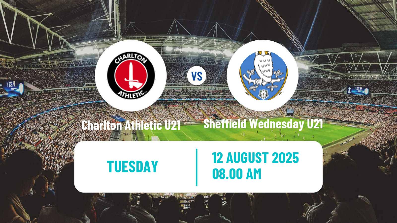 Football English Professional Development League Charlton Athletic U21 - Sheffield Wednesday U21