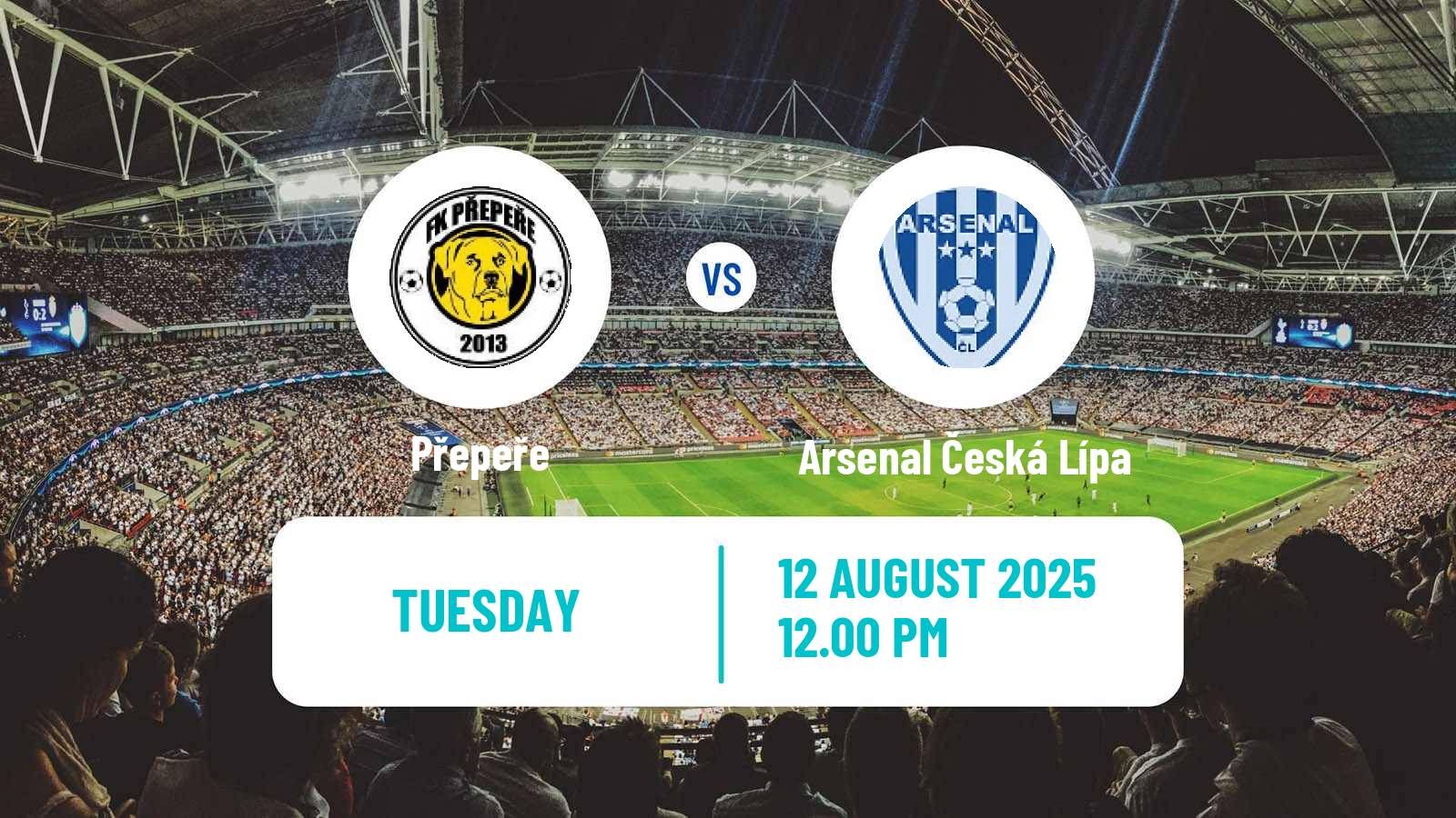 Football Czech Cup Přepeře - Arsenal Česká Lípa