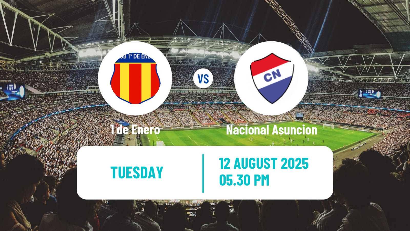 Football Copa Paraguay 1 de Enero - Nacional Asuncion