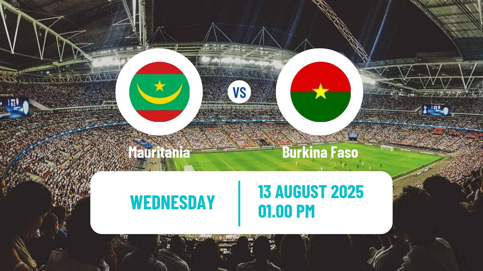 Football African Nations Championship Mauritania - Burkina Faso