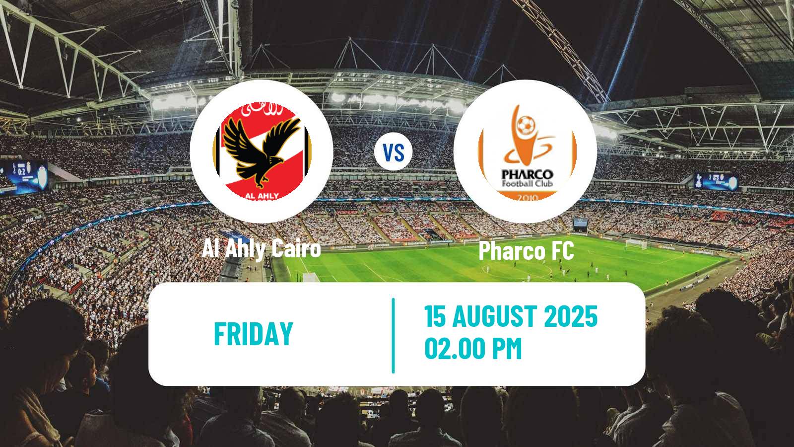 Football Egyptian Premier League Al Ahly Cairo - Pharco