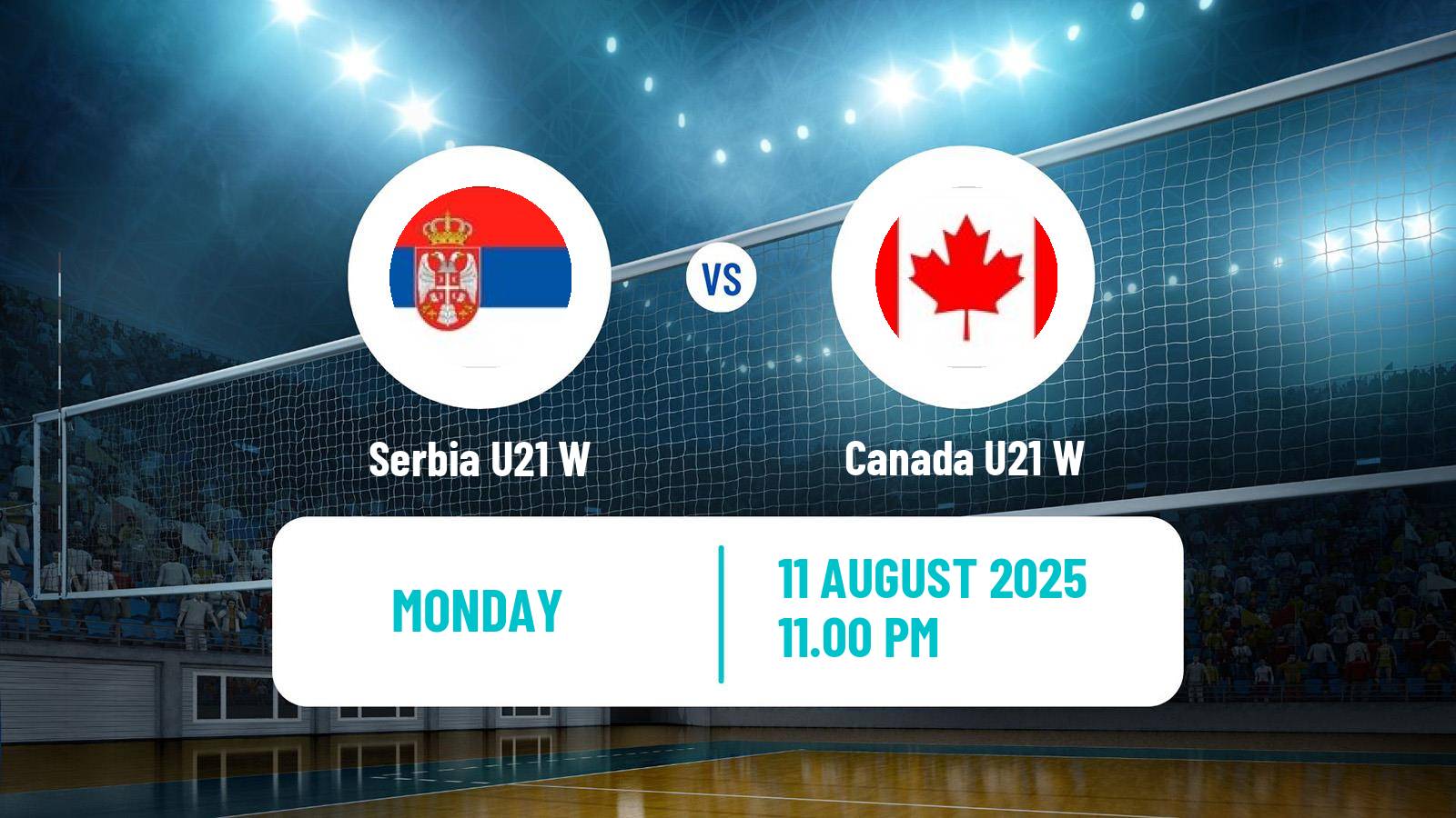 Volleyball World Championship U21 Volleyball Women Serbia U21 W - Canada U21 W