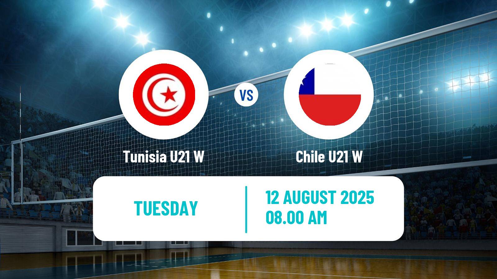 Volleyball World Championship U21 Volleyball Women Tunisia U21 W - Chile U21 W