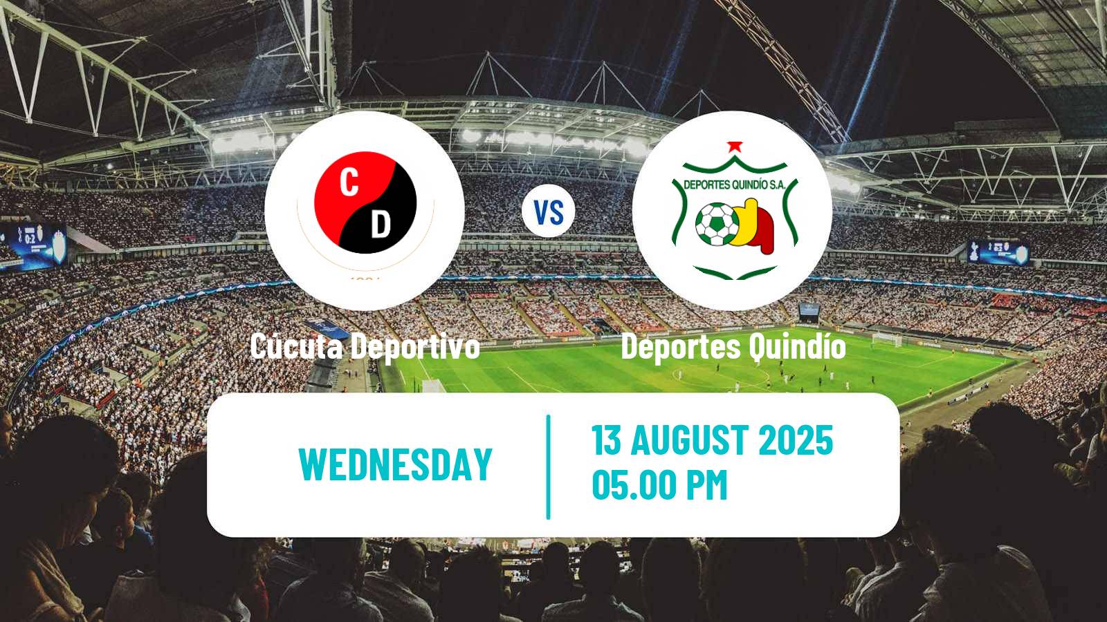 Football Colombian Primera B Cúcuta Deportivo - Deportes Quindío