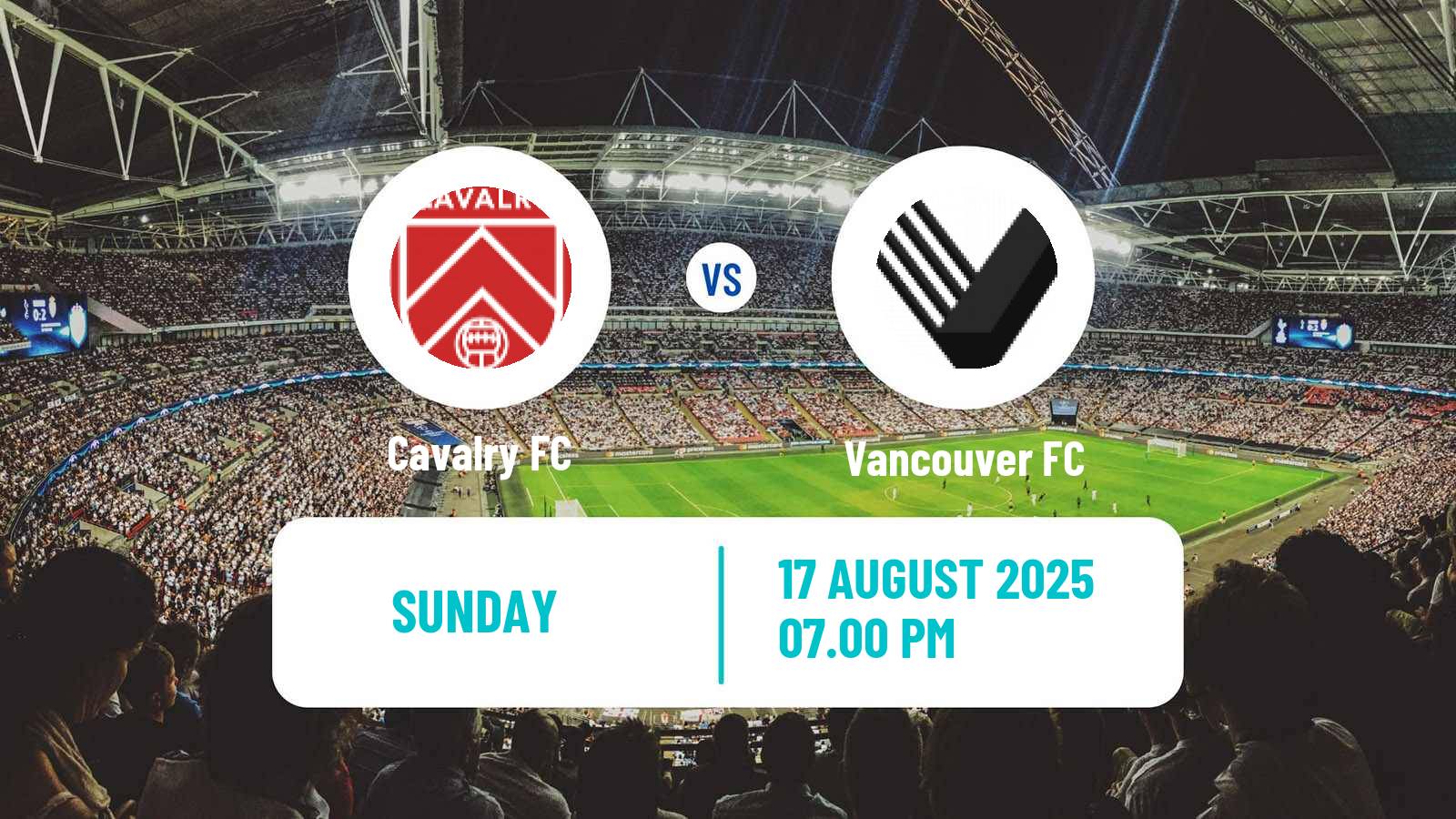 Football Canadian Premier League Cavalry - Vancouver FC