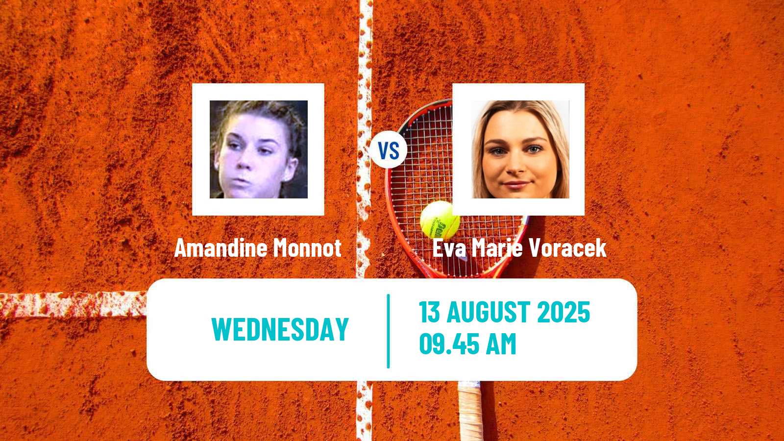 Tennis ITF W35 Erwitte Women Amandine Monnot - Eva Marie Voracek