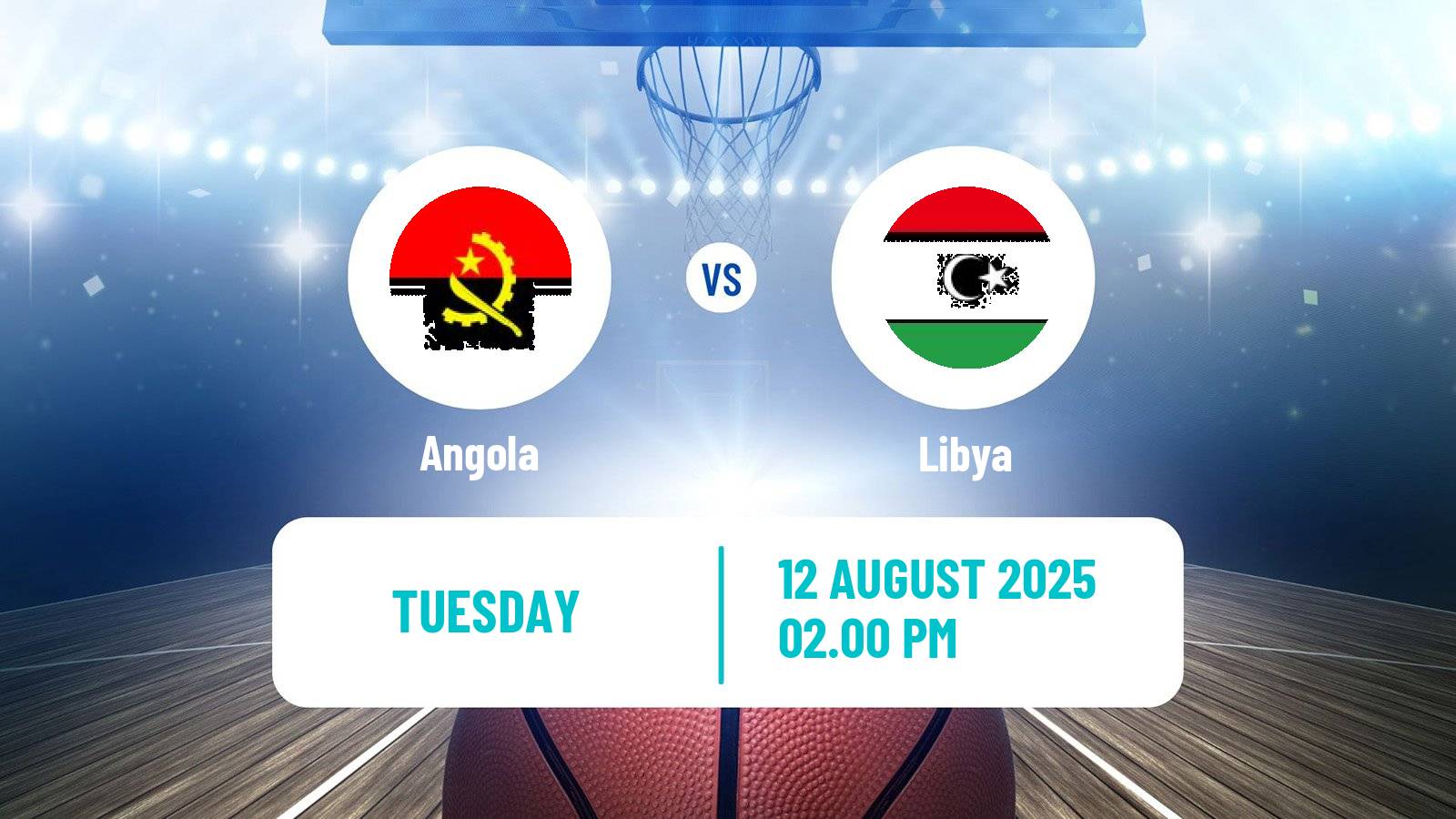 Basketball African Championship Basketball Angola - Libya
