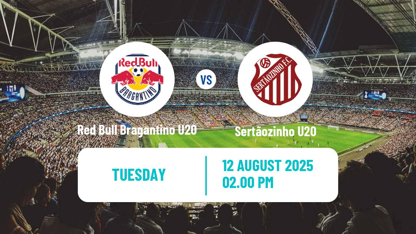Football Brazilian Paulista U20 Red Bull Bragantino U20 - Sertãozinho U20