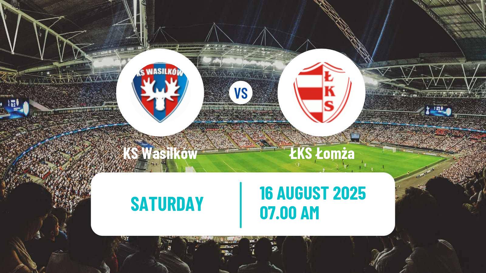 Football Polish Division 3 - Group I Wasilków - ŁKS Łomża