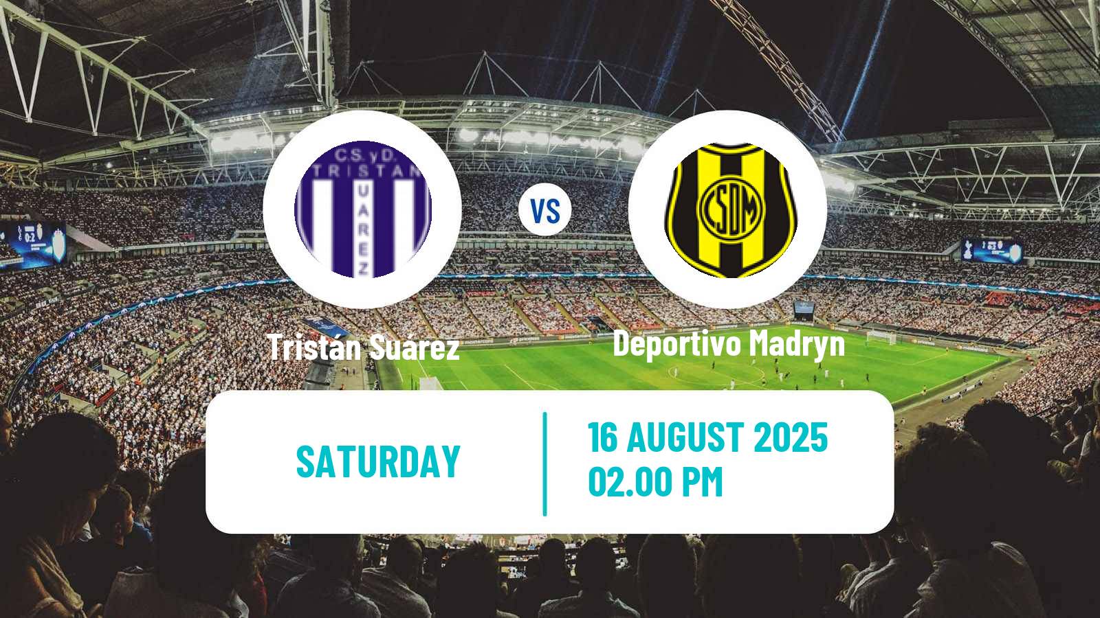 Football Argentinian Primera Nacional Tristán Suárez - Deportivo Madryn
