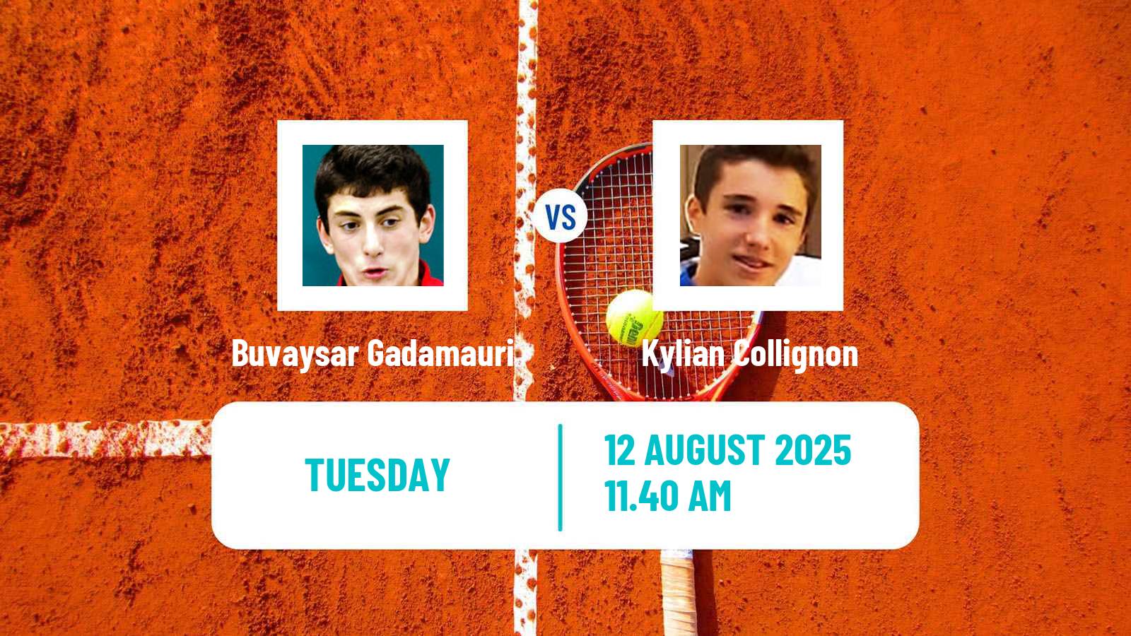 Tennis ITF M25 Koksijde Men Buvaysar Gadamauri - Kylian Collignon
