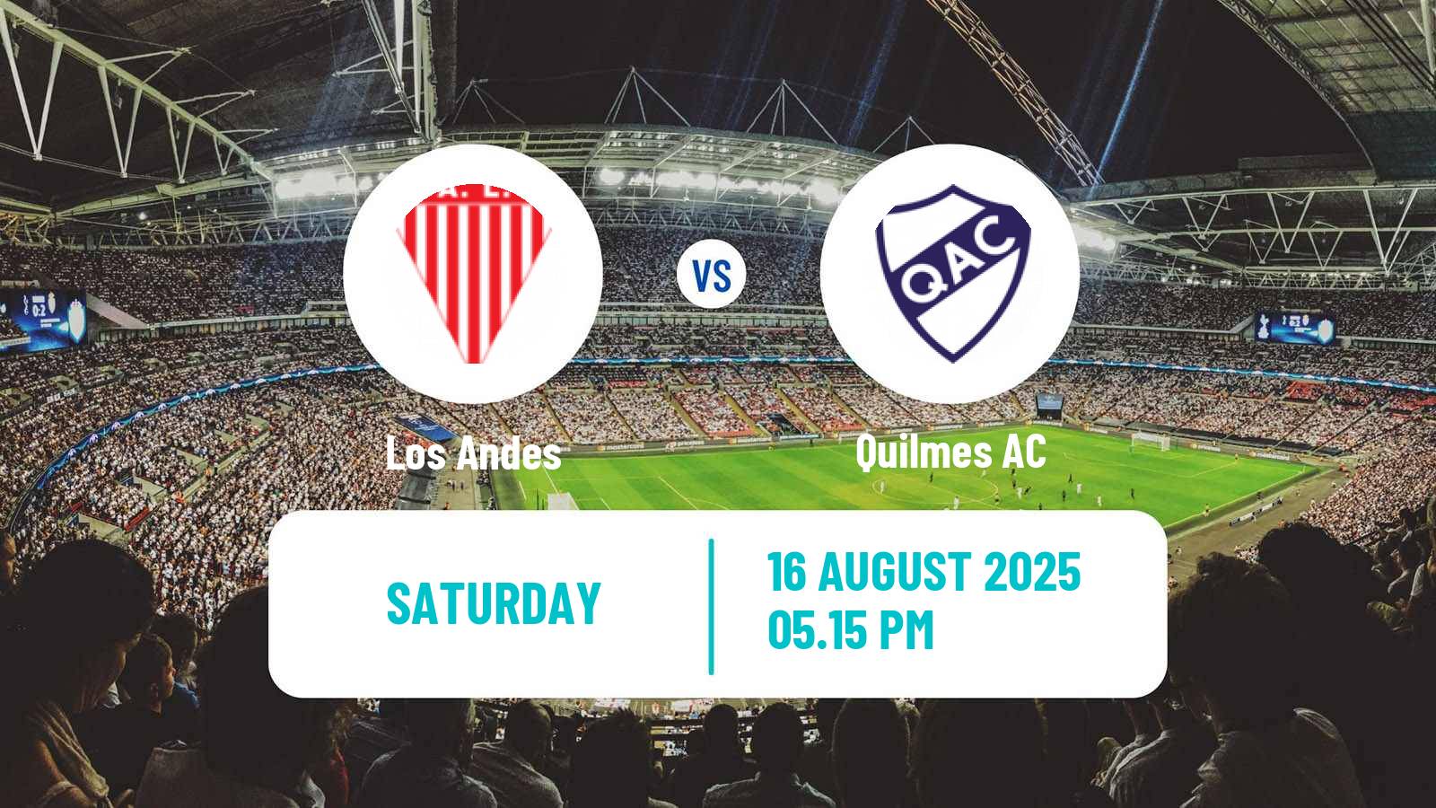 Football Argentinian Primera Nacional Los Andes - Quilmes