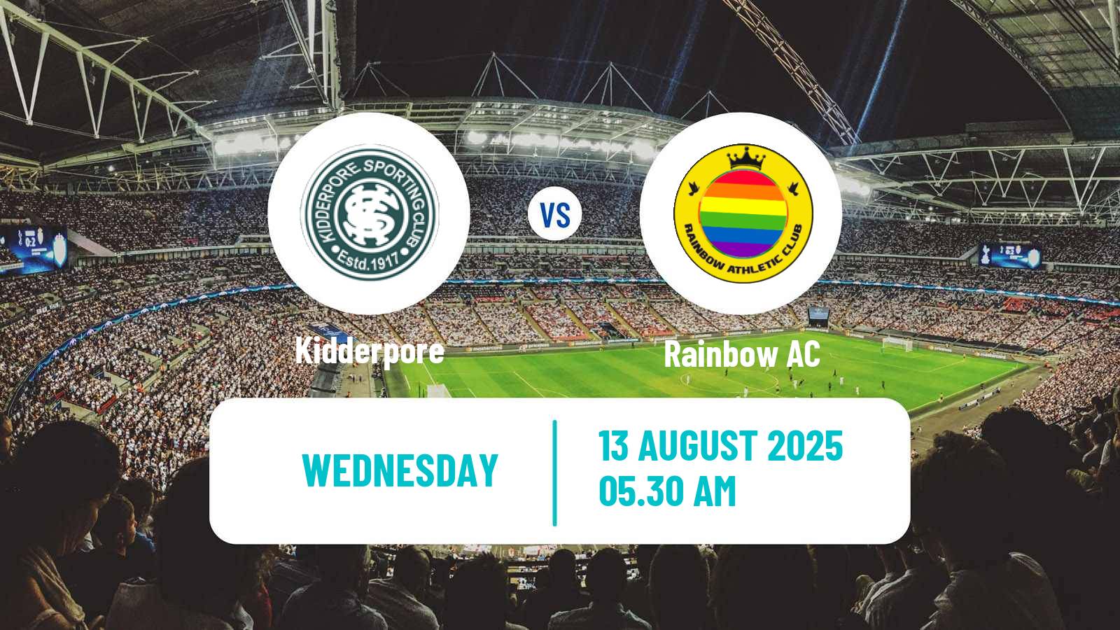 Football Calcutta Premier Division Kidderpore - Rainbow