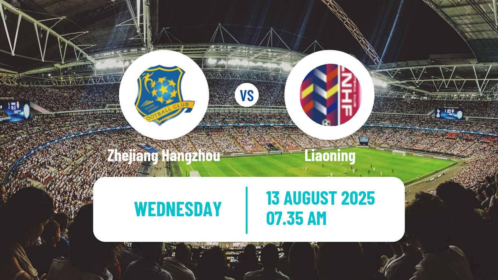 Football Chinese Super League Women Zhejiang Hangzhou - Liaoning