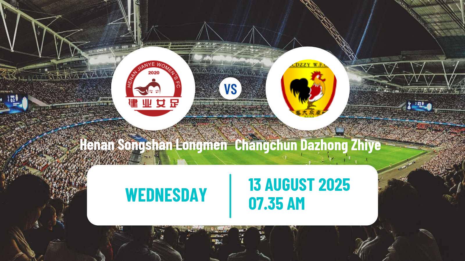 Football Chinese Super League Women Henan Songshan Longmen - Changchun Dazhong Zhiye