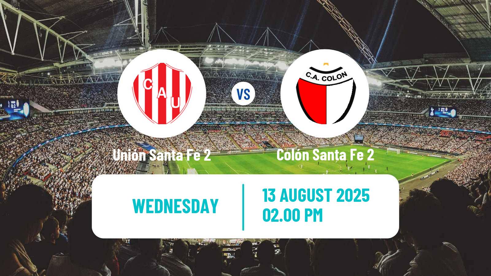 Football Argentinian Reserve League Unión Santa Fe 2 - Colón Santa Fe 2