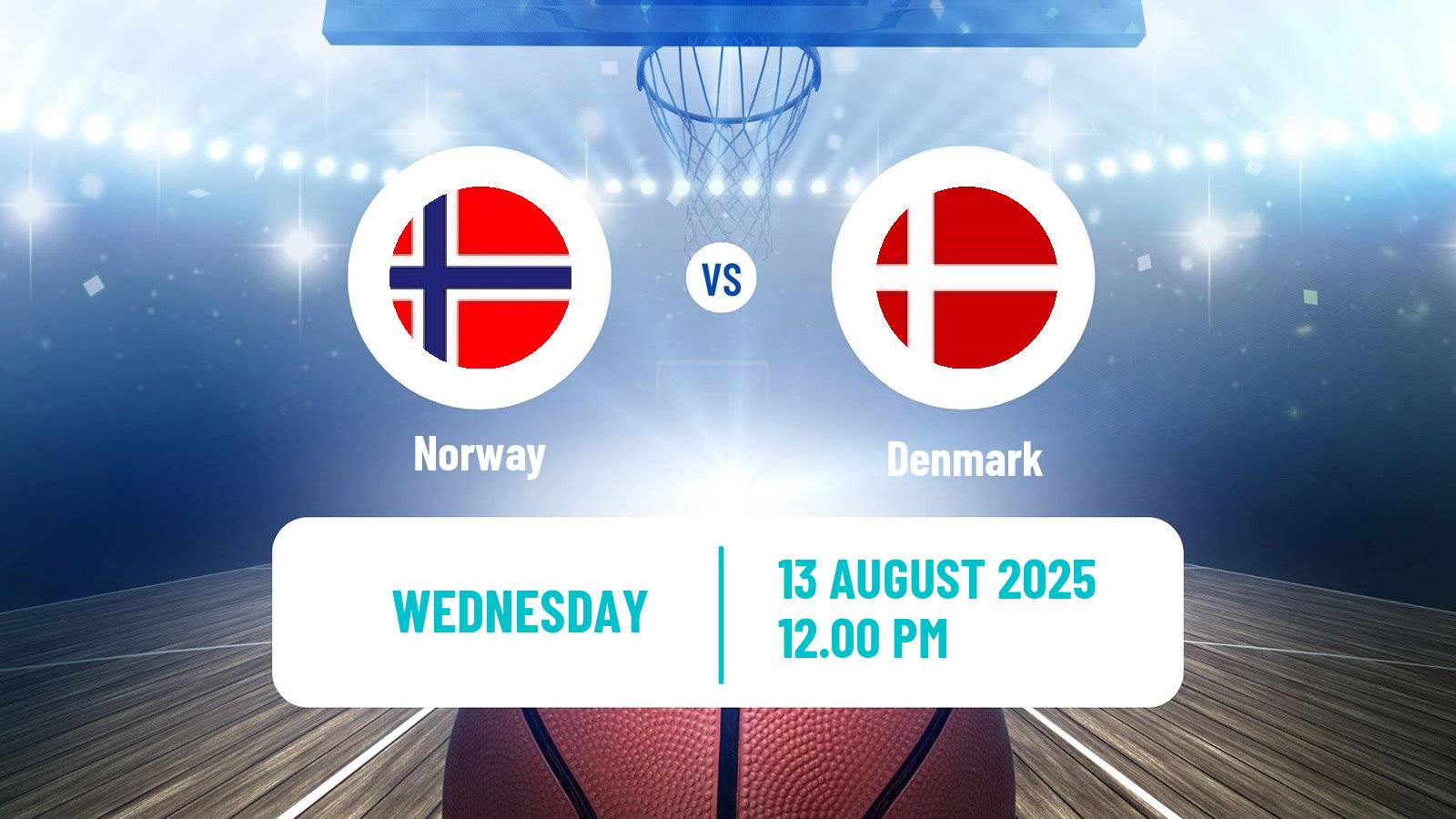 Basketball World Championship Basketball Norway - Denmark