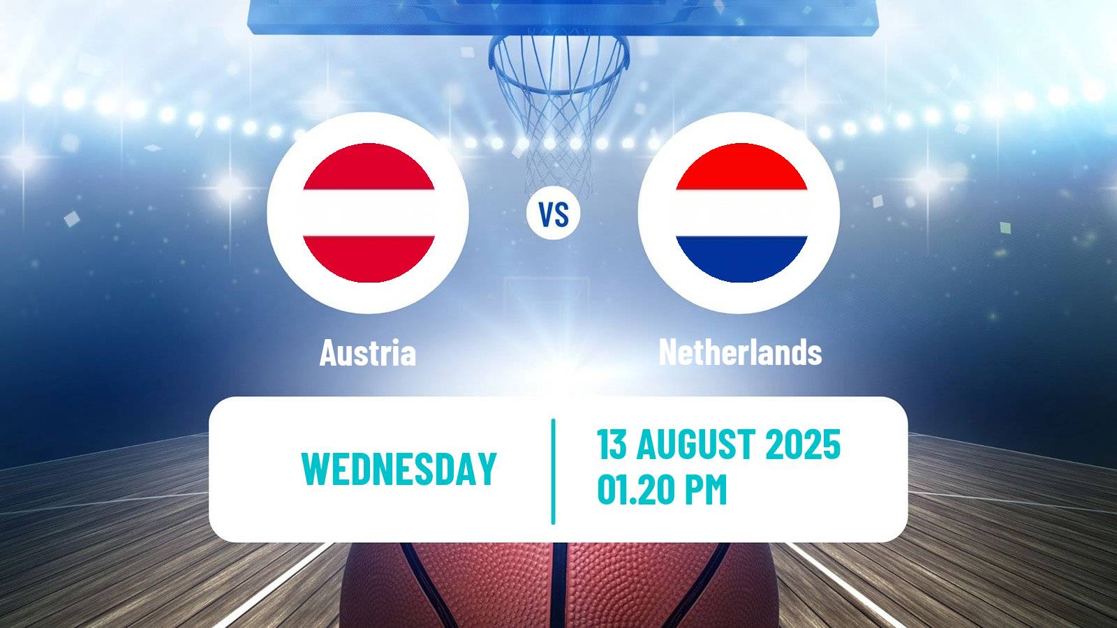 Basketball World Championship Basketball Austria - Netherlands
