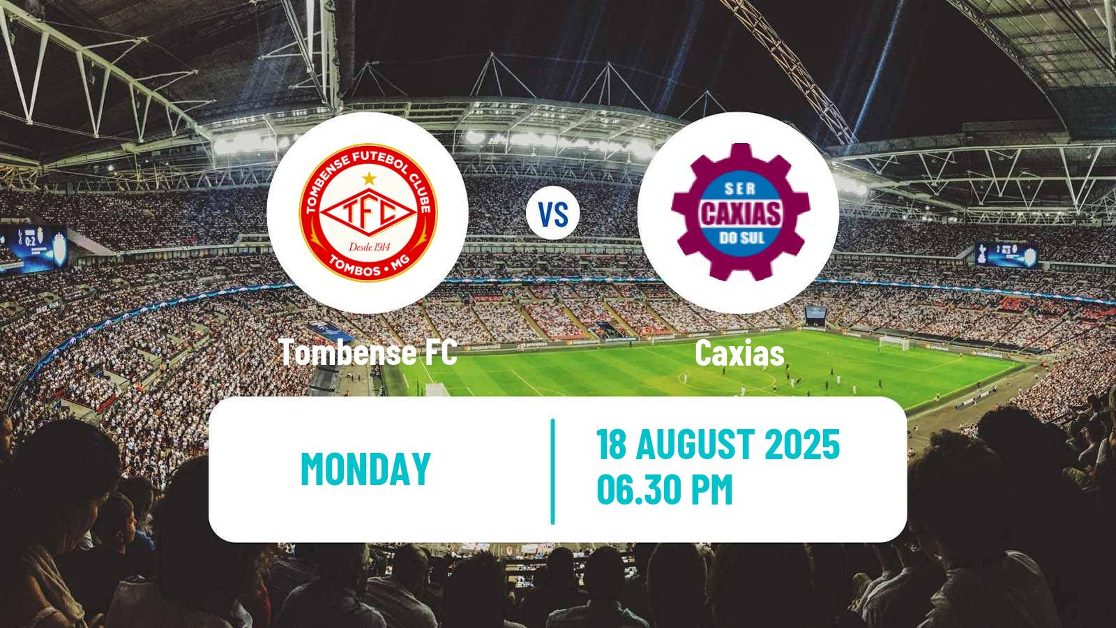Football Brazilian Serie C Tombense - Caxias