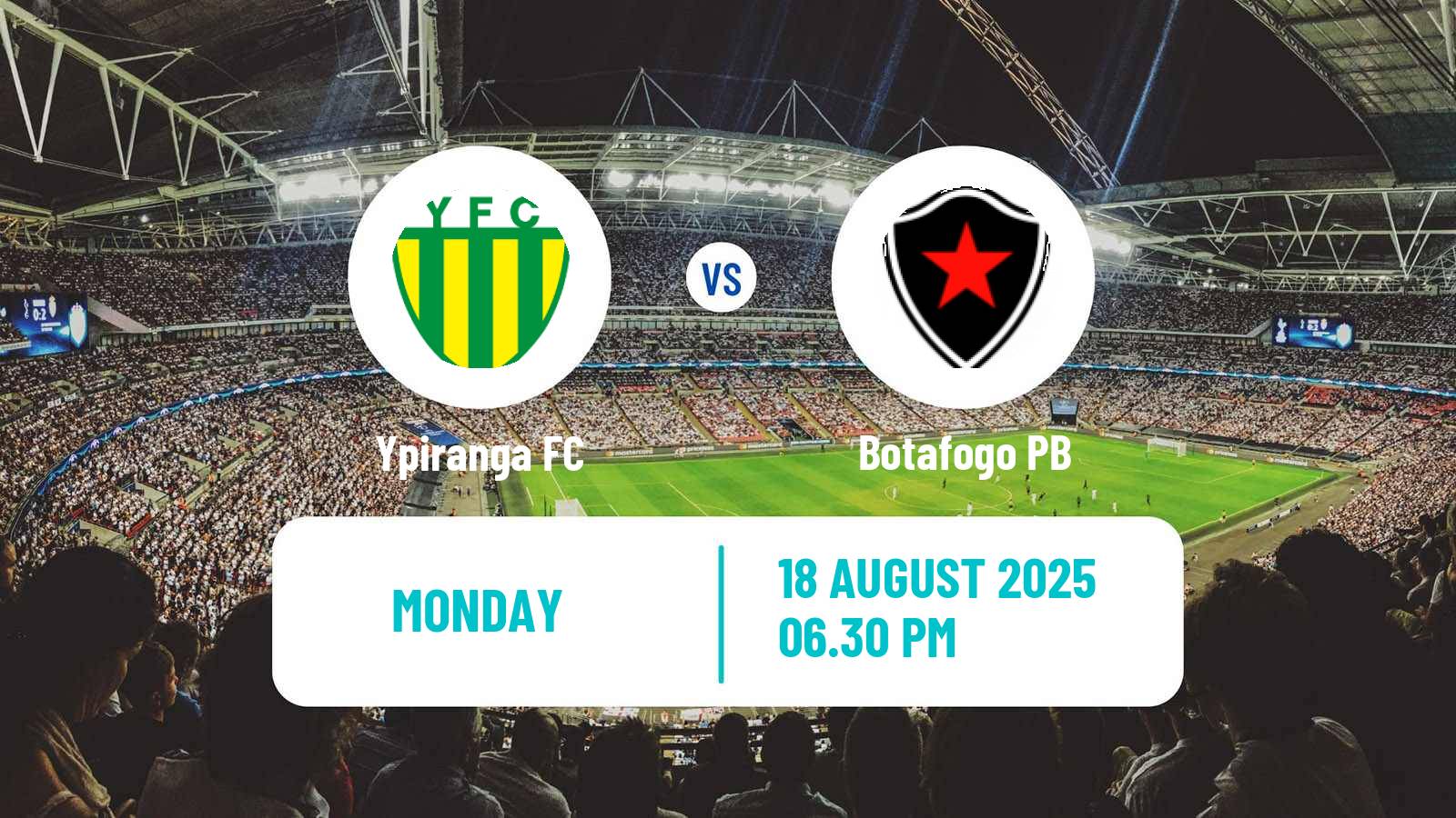 Football Brazilian Serie C Ypiranga - Botafogo PB