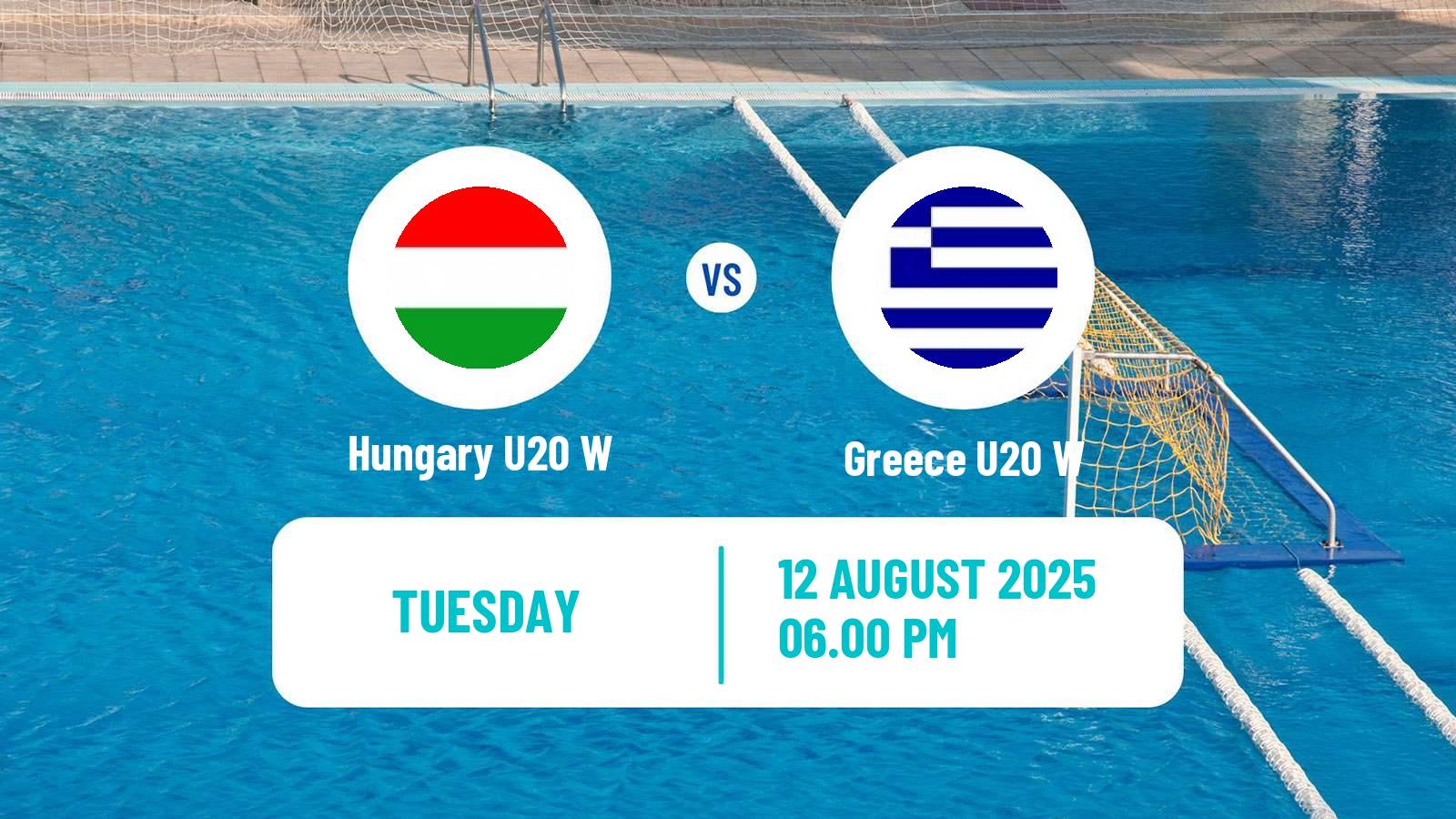 Water polo World Championship Water Polo U20 Women Hungary U20 W - Greece U20 W