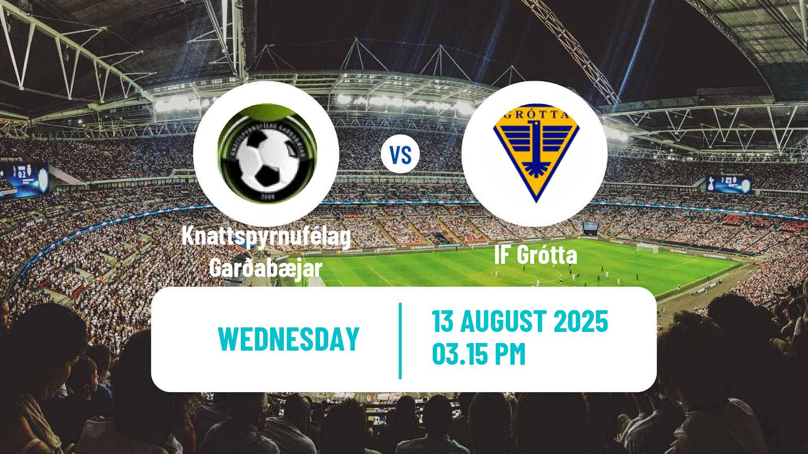 Football Icelandic Division 2 Knattspyrnufélag Garðabæjar - Grótta
