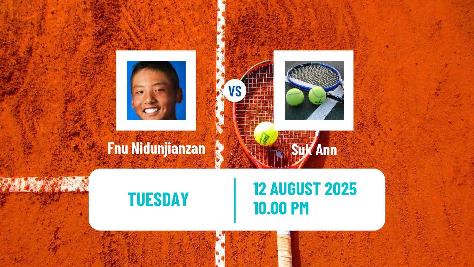 Tennis ITF M25 Yinchuan Men Fnu Nidunjianzan - Suk Ann