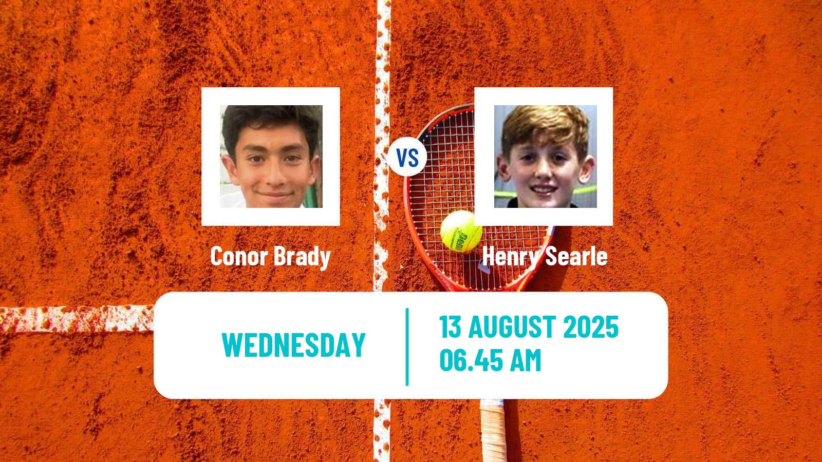 Tennis ITF M25 Aldershot Men Conor Brady - Henry Searle