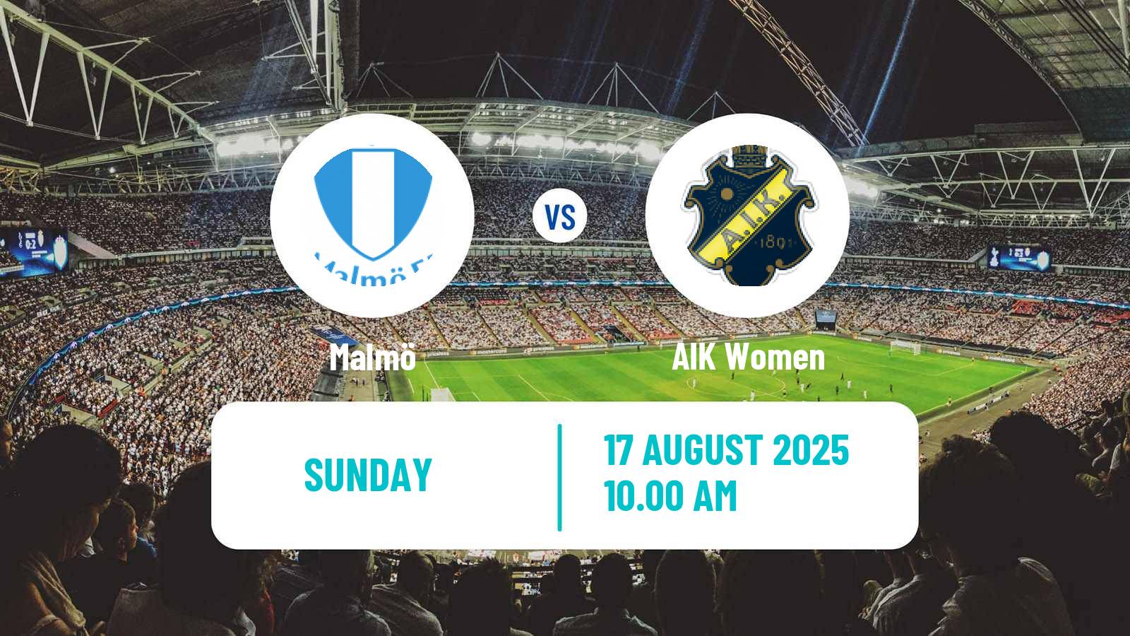 Football Swedish Allsvenskan Women Malmö - AIK